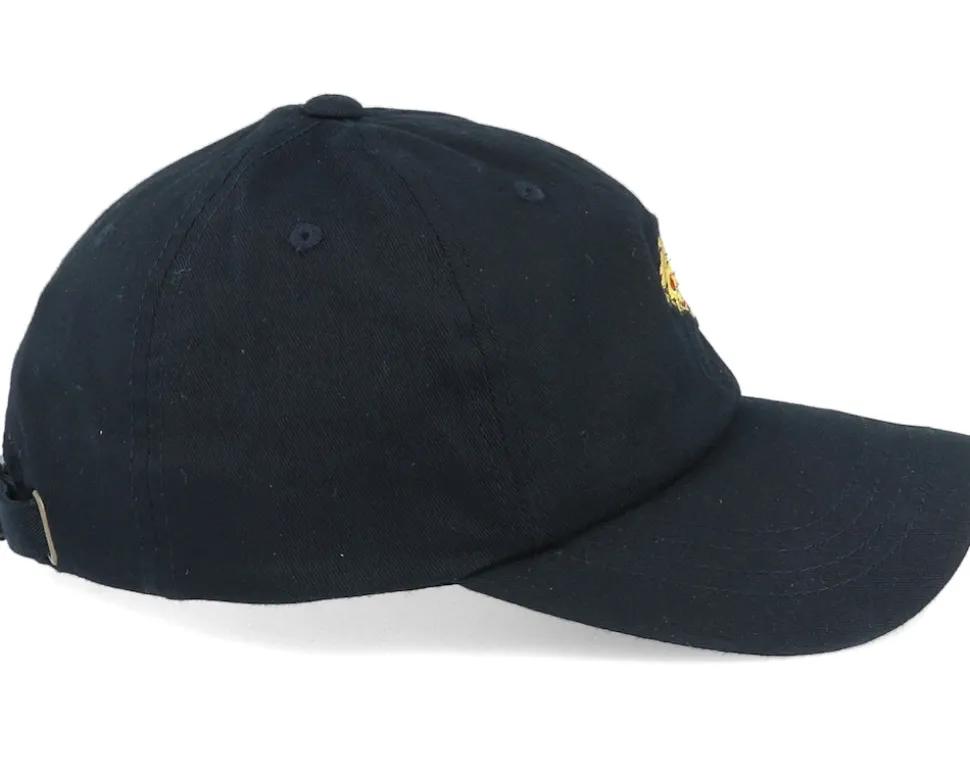 Pizza Slice Of Heaven Organic Dad Cap Black Adjustable - Iconic