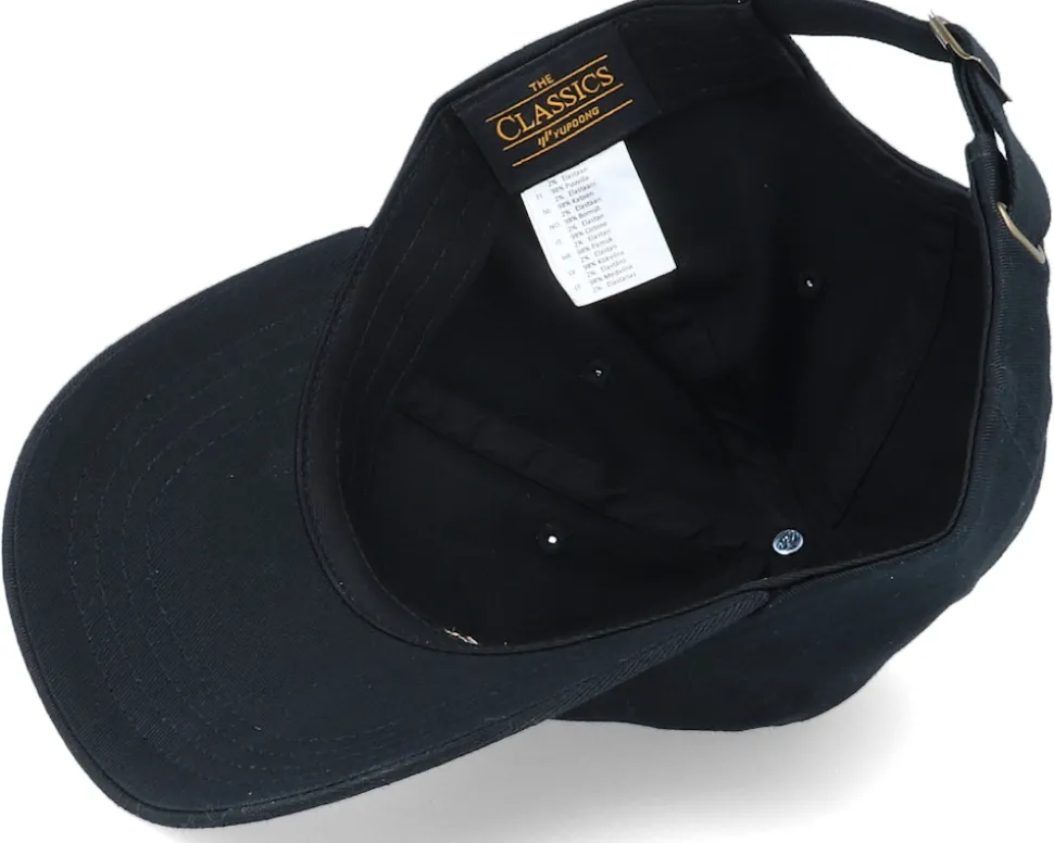 Pizza Slice Of Heaven Organic Dad Cap Black Adjustable - Iconic