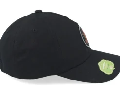 Plague Unstructured Hat Black Dad Cap - Fox