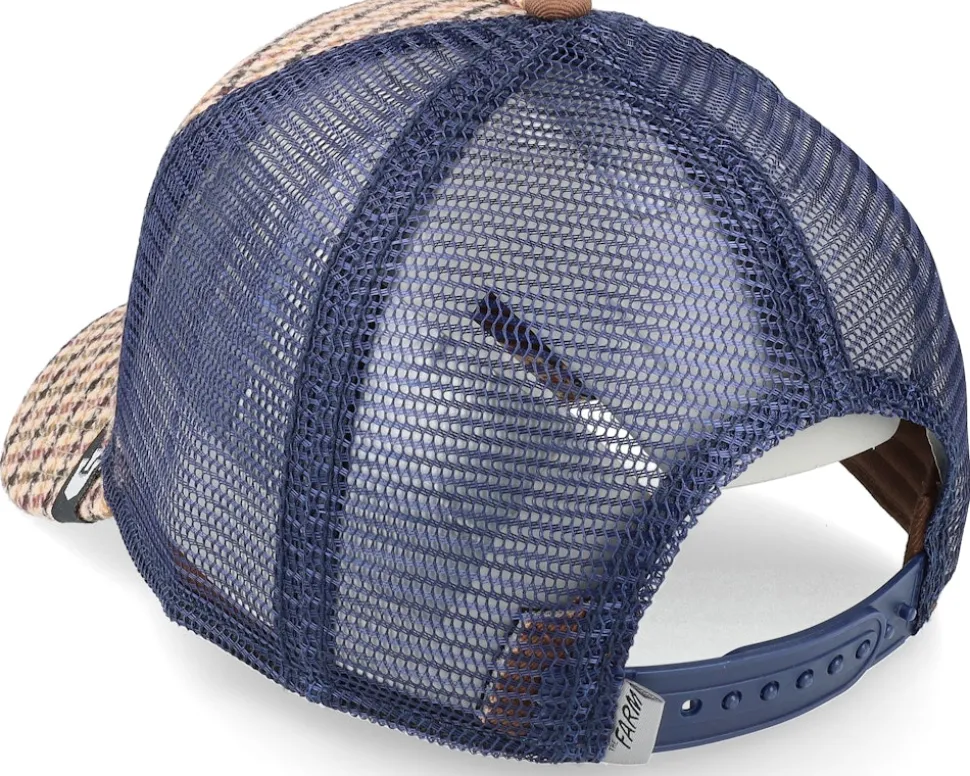 Plaid Big Bad Woof Cream Trucker - Goorin Bros.