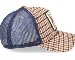Plaid Big Bad Woof Cream Trucker - Goorin Bros.