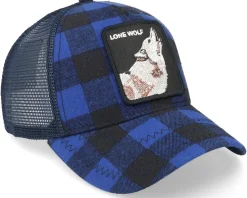 Plaid Code Blue Trucker - Goorin Bros.