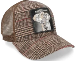Plaid In The Room Brown Trucker - Goorin Bros.