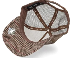 Plaid In The Room Brown Trucker - Goorin Bros.