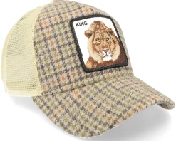 Plaid Lodge King Olive Trucker - Goorin Bros.