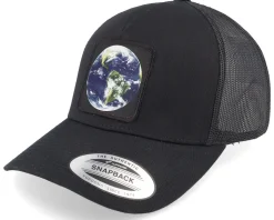 Planet Earth Retro Black A-frame Trucker - Iconic