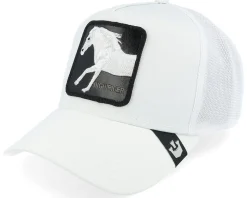 Platinum High Core White Trucker - Goorin Bros.