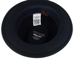 Player Woolfelt 1 Black Fedora - Stetson