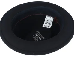 Player Woolfelt Black Fedora - Stetson