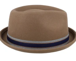 Player Woolfelt Light Brown Fedora - Stetson