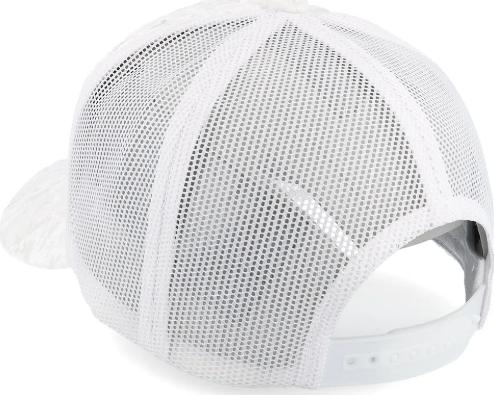 Playing Football Velvet White A-Frame Trucker - Calza Pennello