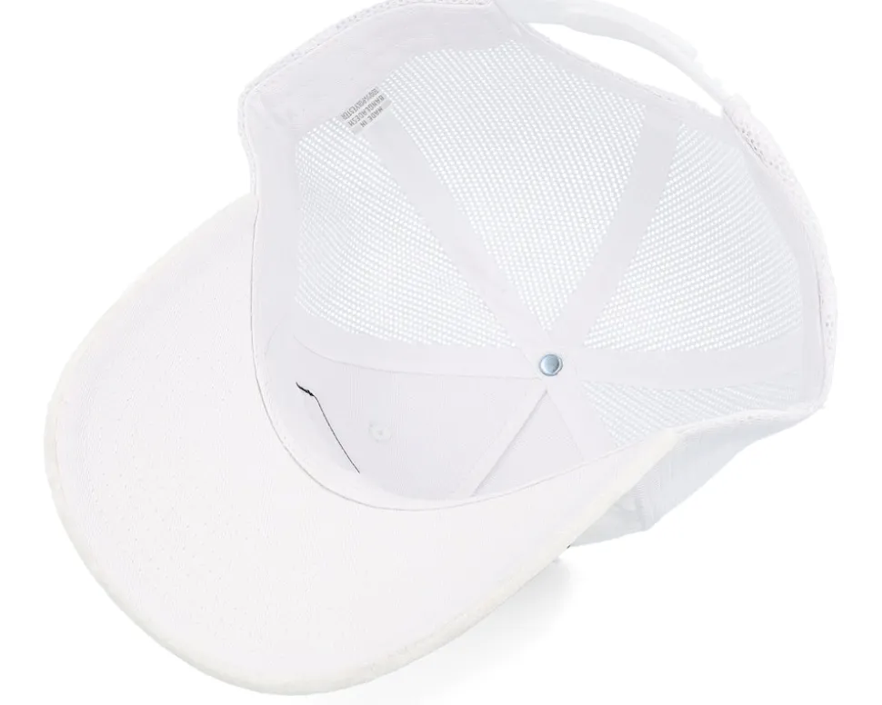 Playing Football Velvet White A-Frame Trucker - Calza Pennello