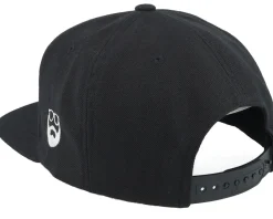 Pleasure Black Snapback - Bearded Man