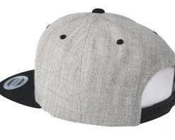 Poke Smoke Grey/Black Snapback - BOOM