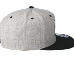 Poke Smoke Grey/Black Snapback - BOOM
