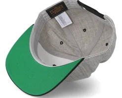 Poke Smoke Grey/Black Snapback - BOOM