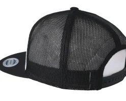 Poke Smoke White/Black Trucker - BOOM