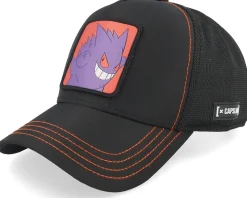 Pokemon Gengar Black/Grey A-Frame Trucker - Capslab