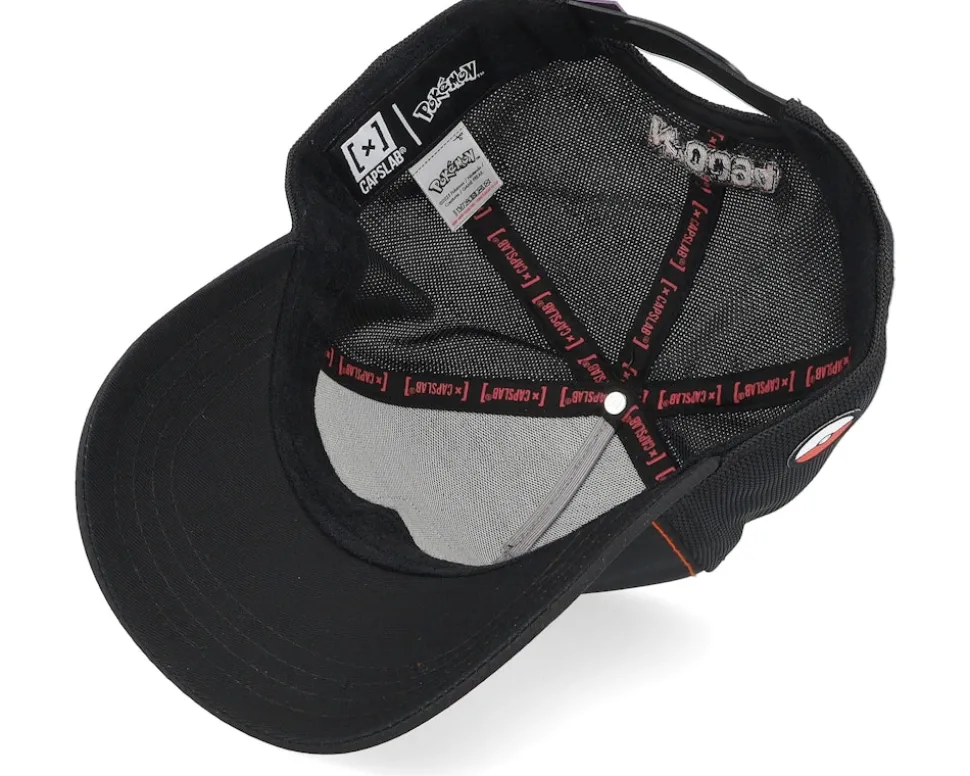 Pokemon Gengar Black/Grey A-Frame Trucker - Capslab