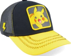 Pokemon Pikachu Black/Yellow Trucker - Capslab