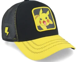 Pokemon Pikachu Black/Yellow Trucker - Capslab