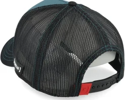 Pokemon Starters Black/Dark Green A-Frame Trucker - Capslab