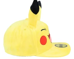 Pokémon Happy Pikachu Plush Yellow Snapback - Difuzed