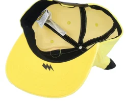 Pokémon Happy Pikachu Plush Yellow Snapback - Difuzed