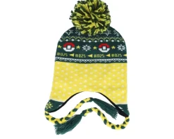 Pokémon Sherpa Beanie Green/Yellow Pom - Difuzed