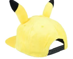 Pokémon Smiling Pikachu Plush Yellow Snapback - Difuzed