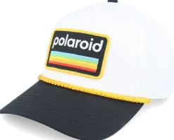 Polaroid Roscoe White/Black A-Frame Adjustable - American Needle