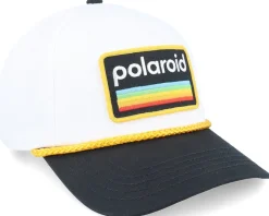 Polaroid Roscoe White/Black A-Frame Adjustable - American Needle