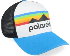 Polaroid Sinclair White/Black/Blue Trucker - American Needle