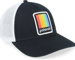 Polaroid Twill Valin Patch White/Black Trucker - American Needle