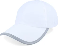 Polyamide/Polyester White Dad Cap - MJM Hats