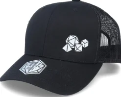 Polyhedral Dice Set Black Trucker - Critiql Hit