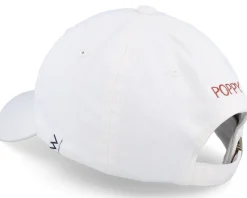 Poppy Washed Cotton Stone Mom Cap - Wei