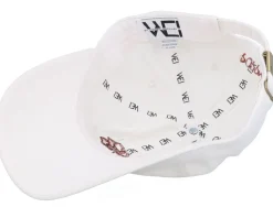 Poppy Washed Cotton Stone Mom Cap - Wei