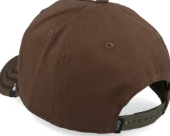 Porcupine 100 Dark Brown Twill A-Frame Adjustable - Goorin Bros.