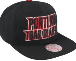 Portland Trail Blazers 13 Draft Hwc Black Snapback - Mitchell & Ness