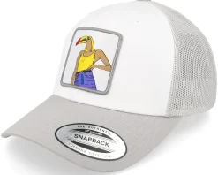 Posh Tucan Tank Top Patch White/Silver Trucker - 4REAL