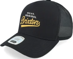 Postal Netplus Ha Black/Black Trucker - Brixton