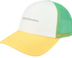 Pp Cap Blazing Orange/Vintage White Trucker - Peak Performance