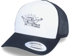 Praise Gsus White/Black Trucker - Abducted