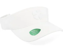 Premier 12 White W 3d White Clover Visor - Black Clover