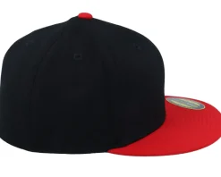 Premium 210 2-Tone Black/Red Fitted - Flexfit