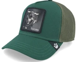 Premium Bull Green Trucker - Goorin Bros.