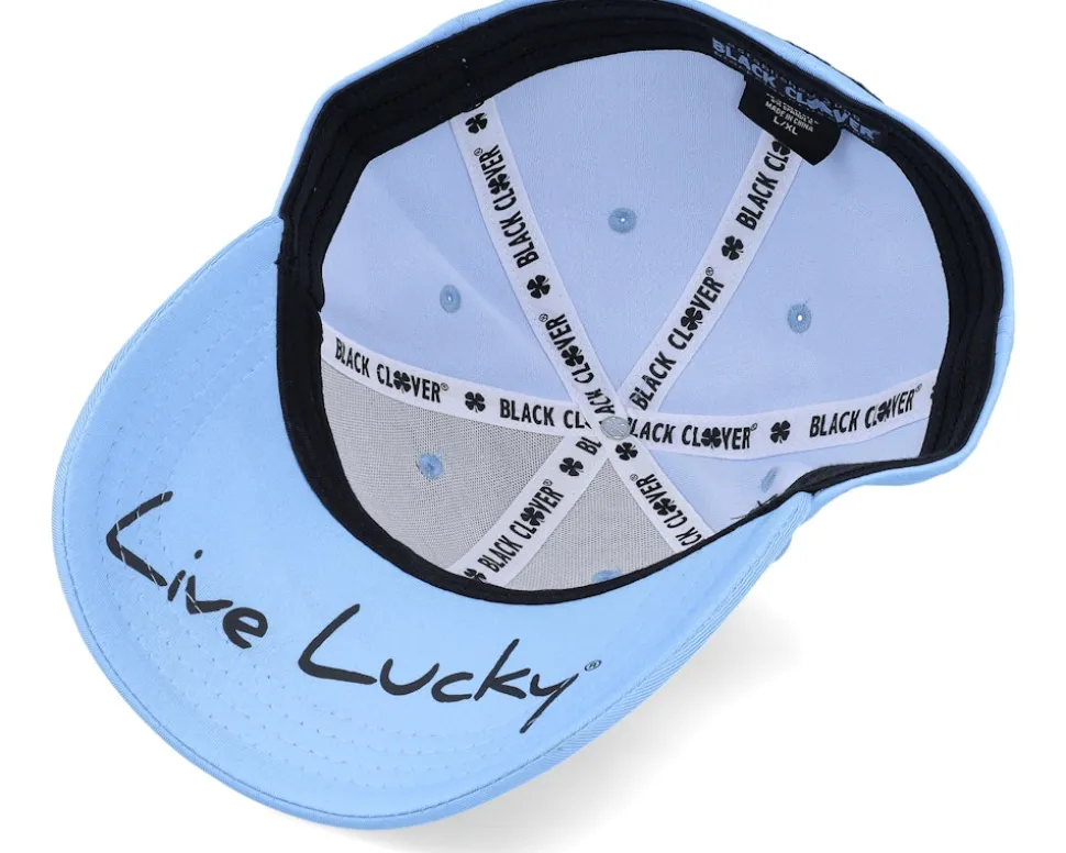 Premium Clover 110 Azure/Black Clover Flexfit - Black Clover