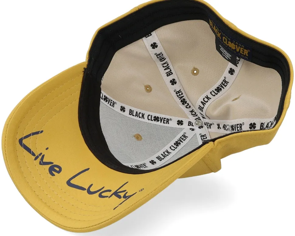 Premium Clover 114 Inca Gold/Navy Clover Flexfit - Black Clover