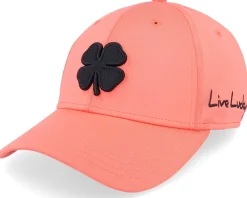 Premium Clover 117 Living Coral/Black Clover Flexfit - Black Clover
